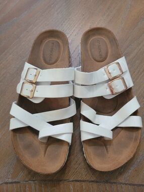 Maurice Comfortable Sliders Sandals Size 8